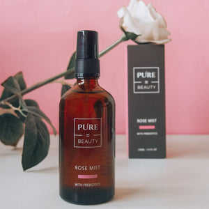 Pure=Beauty Rose Mist with Prebiotics kasvovesi 100ml