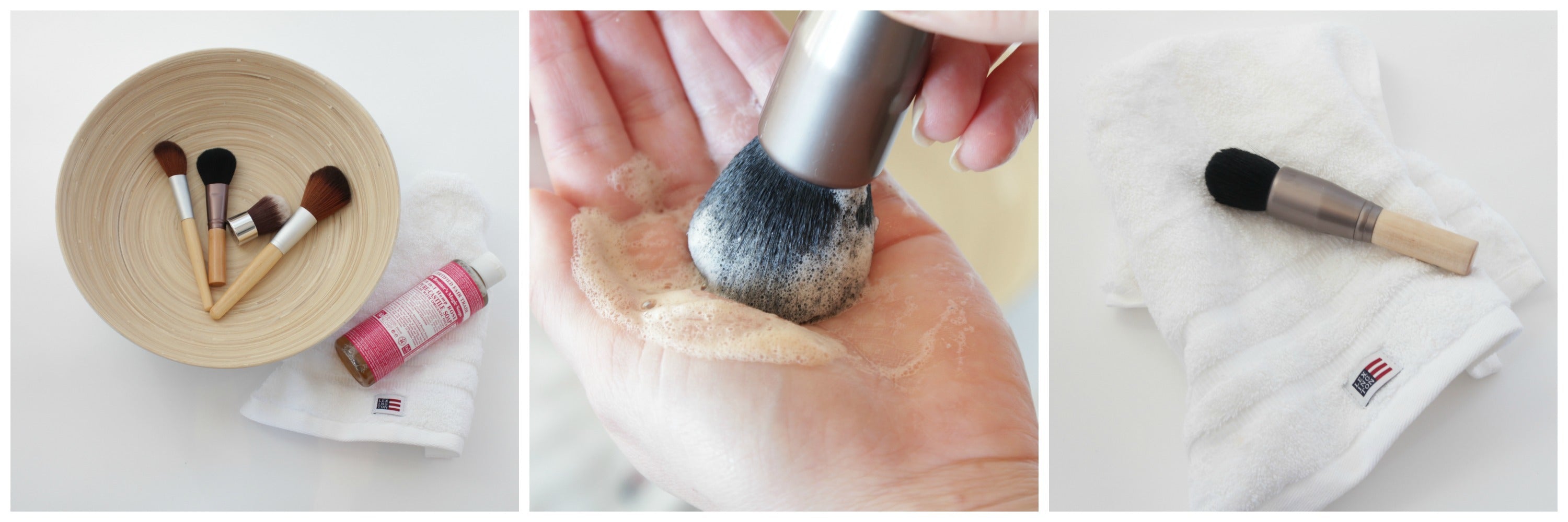 Näin puhdistat meikkisiveltimesi nopeasti