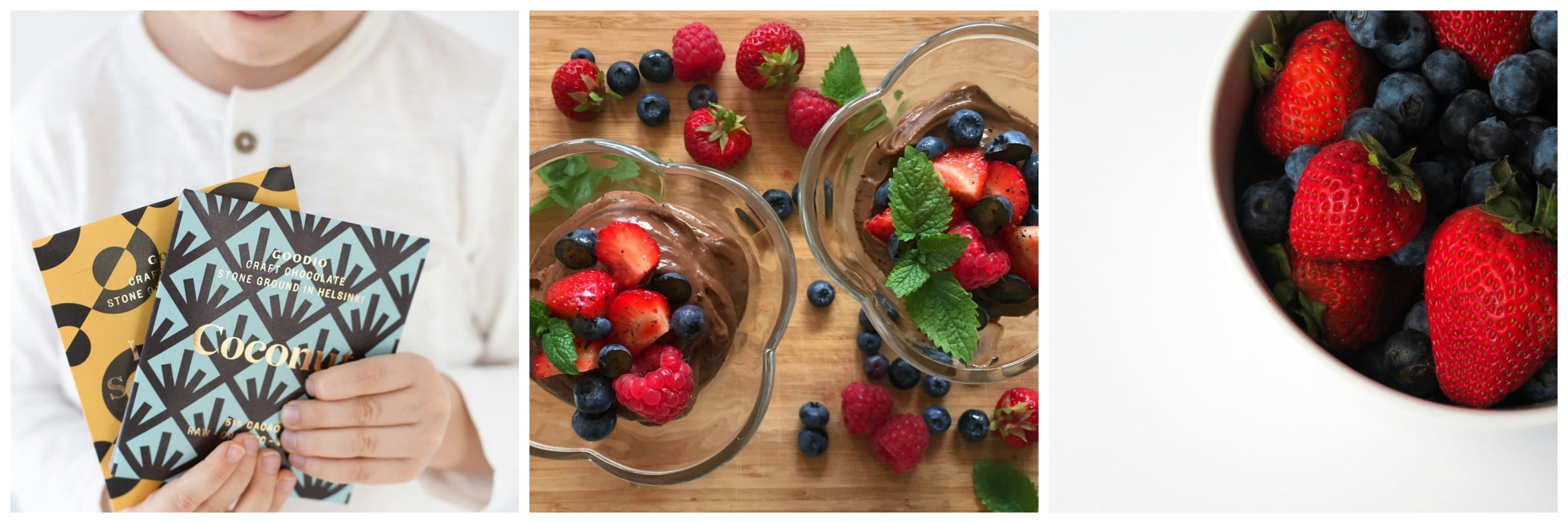 Avokado-raakasuklaamousse