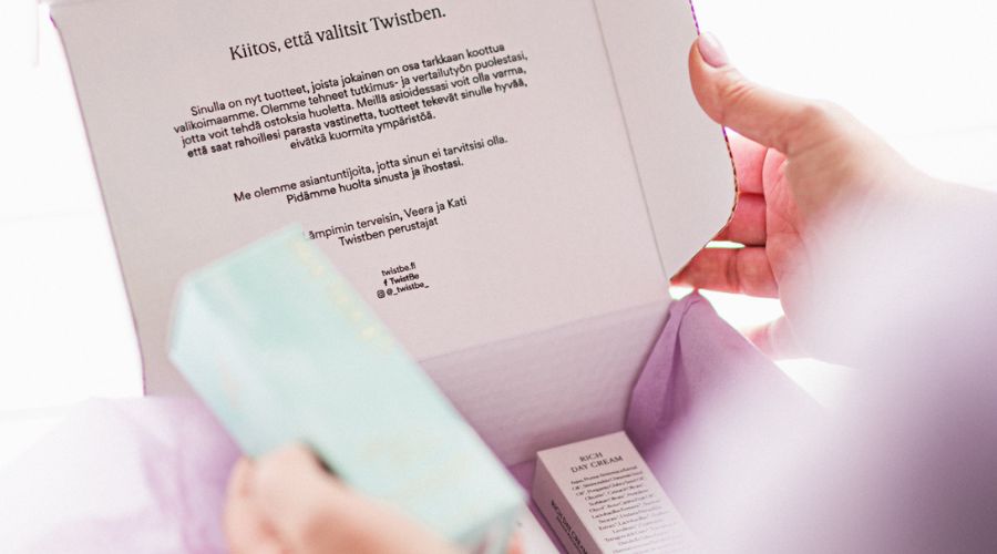 Twistbe - maailman ensimmäinen sertifioidusti muoviton kosmetiikka verkkokauppa ja myymälä