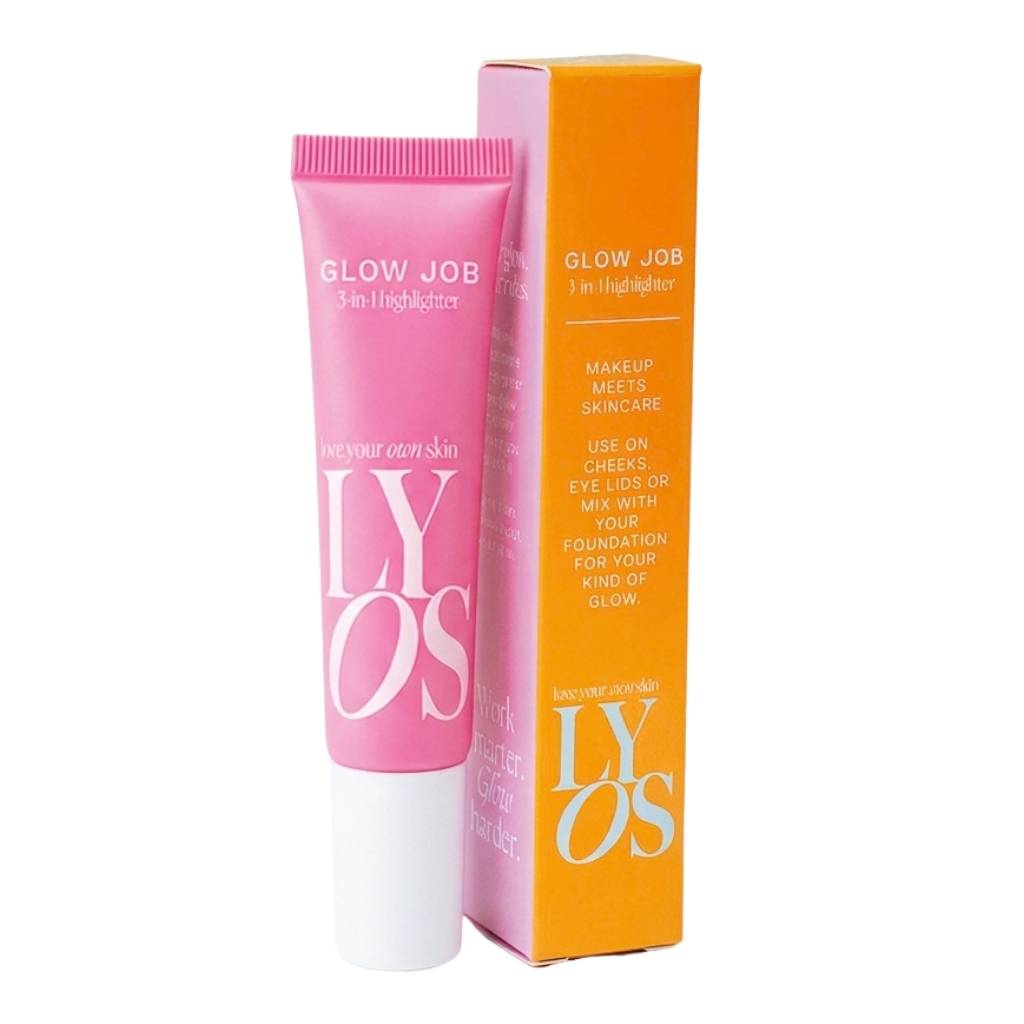 3-in-1 nestemäinen highlighter LYOS Glow Job 15ml
