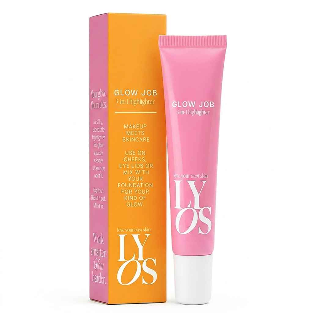3-in-1 nestemäinen highlighter LYOS Glow Job 15ml