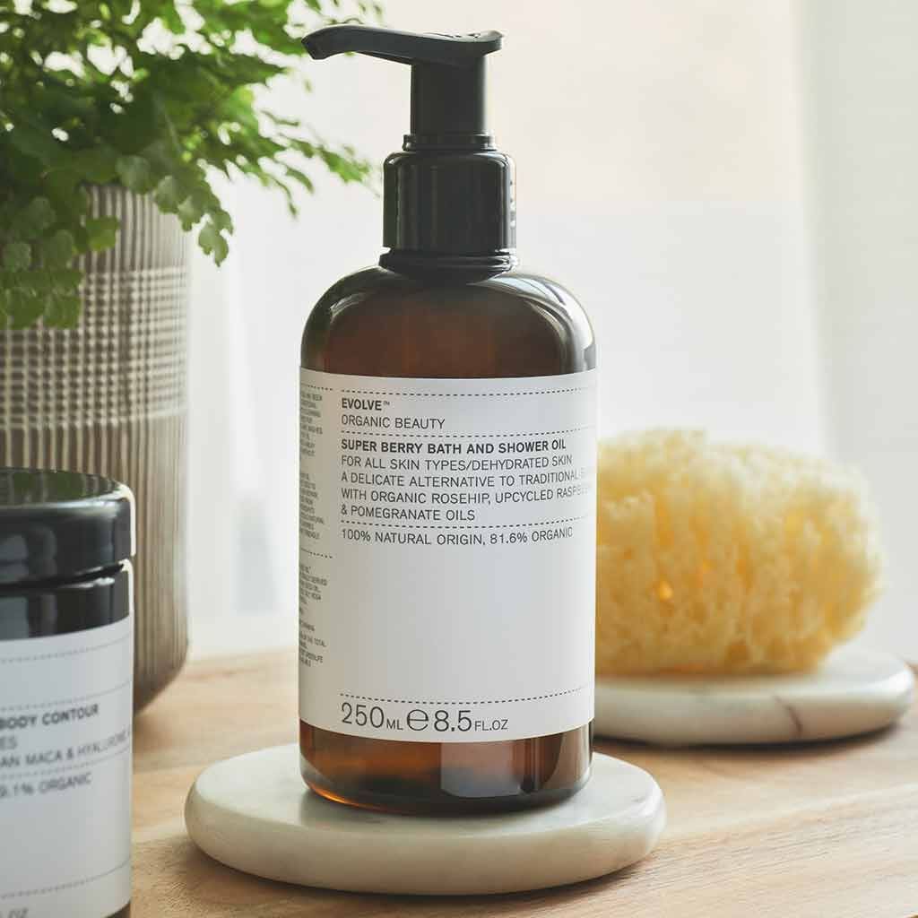 Evolve Super Berry Bath and Shower Oil suihkuöljy 250ml