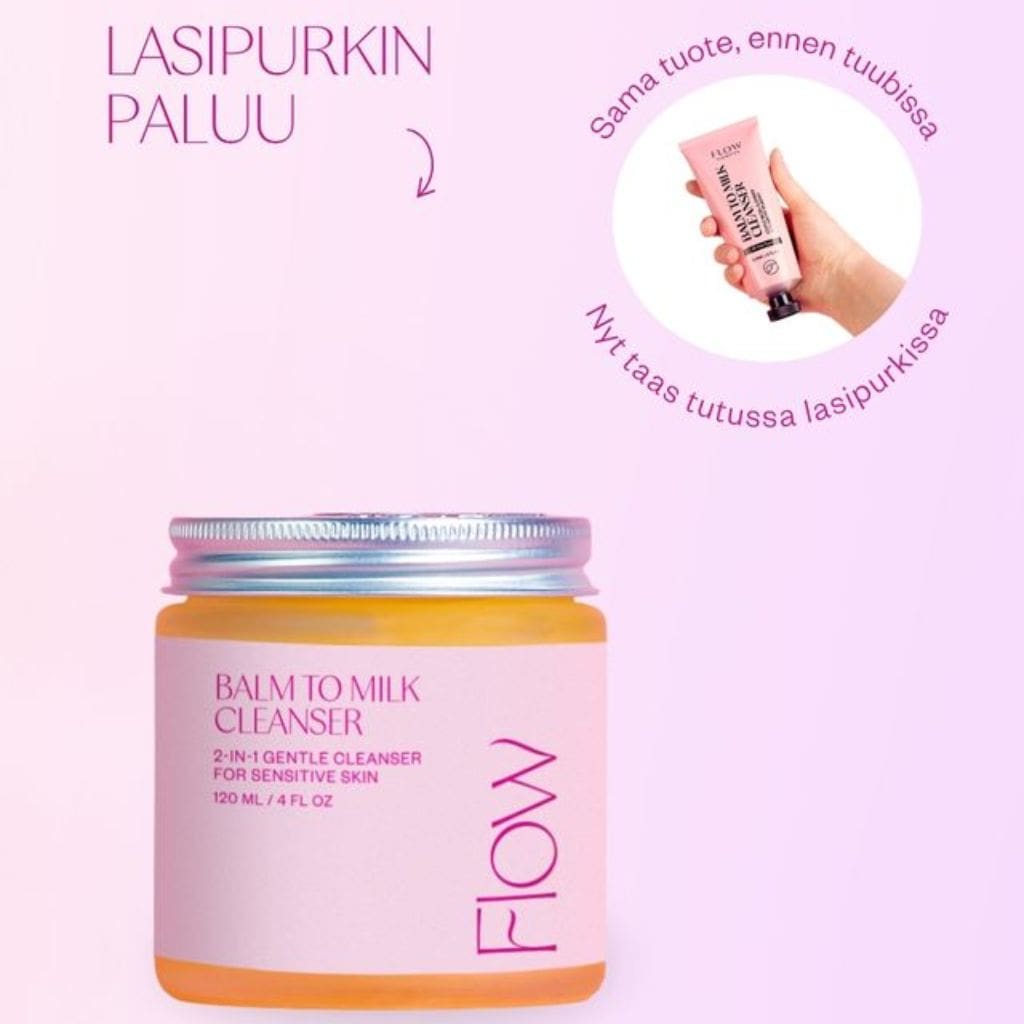 Flow Cosmetics Balm to Milk puhdistusbalmi 120ml