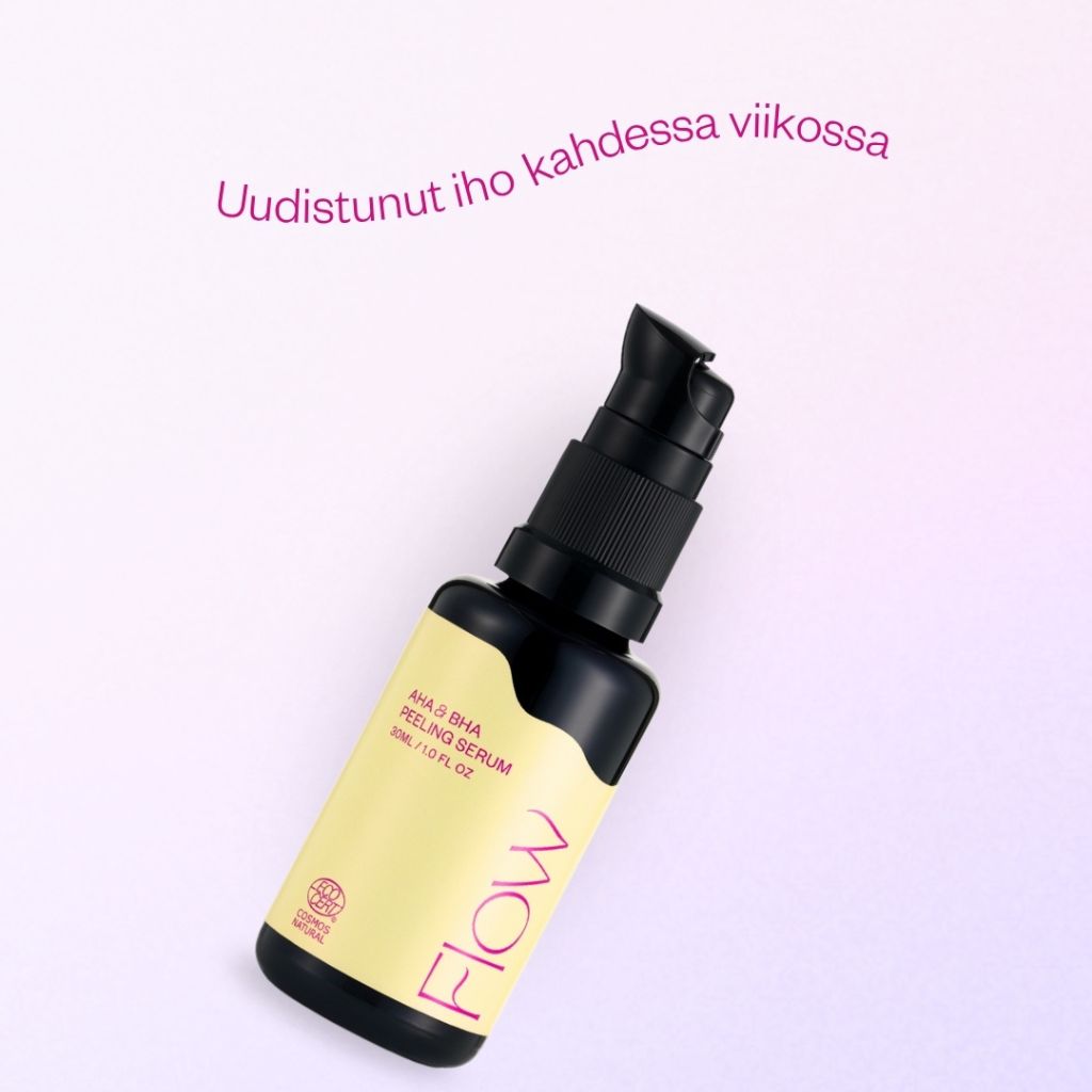 Flow Cosmetics AHA BHA uudistava seerumi