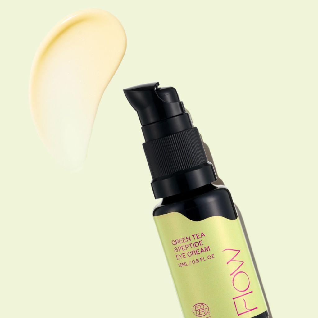 Flow Cosmetics Green Tea Peptide Eye Cream koostumus