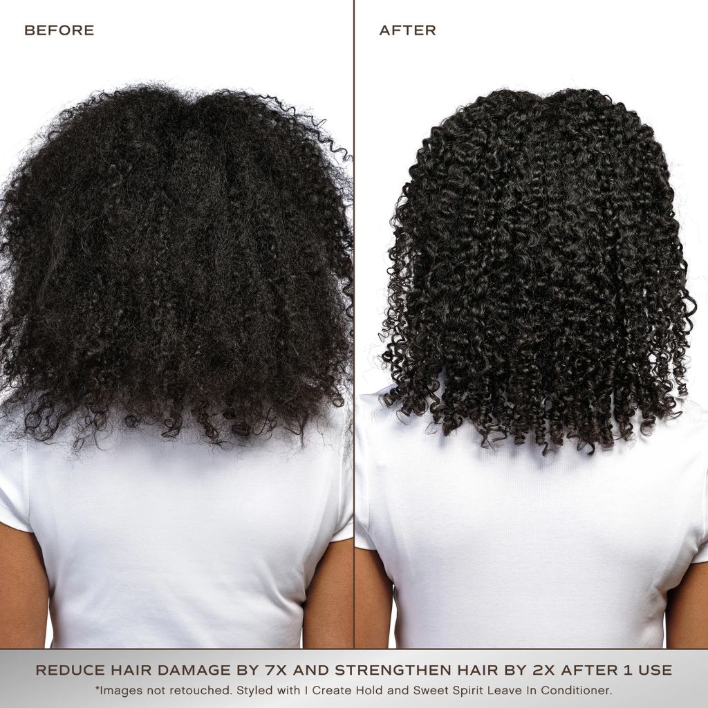 Hiusnaamio ennen ja jälkeen käytön asiakas kuvat