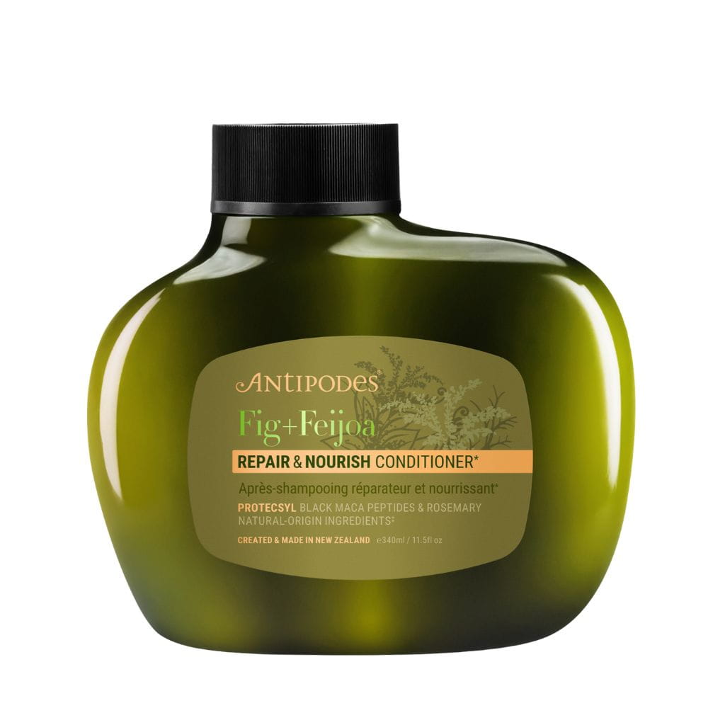 Hoitoaine vaurioituneille hiuksille Antipodes Fig + Feijoa Repair & Nourish 340ml