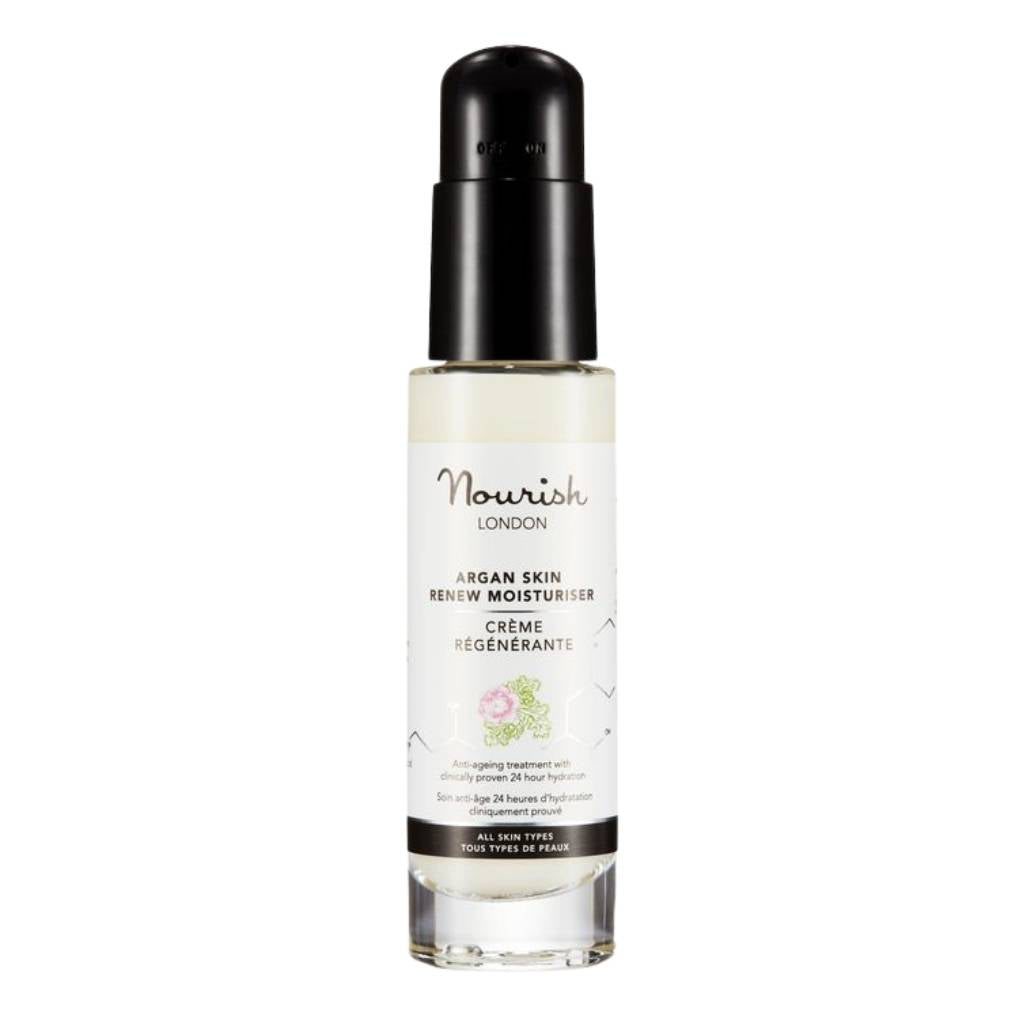Nourish London Argan Skin Renew kosteusvoide ikääntyvälle iholle
