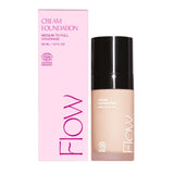 Kosteuttava meikkivoide Flow Cosmetics Cream Foundation 30ml