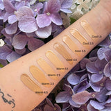 Kosteuttava meikkivoide Flow Cosmetics Cream Foundation sävyt