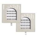 LaShh Aire ripsitupsut M+L Duo setti, kirkas liima