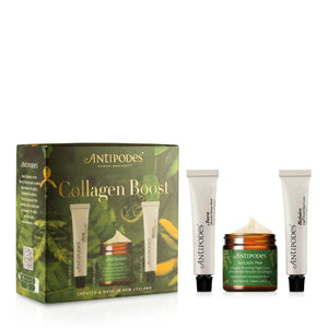 Lahjapakkaus Antipodes Collagen Boost Skin Care Set