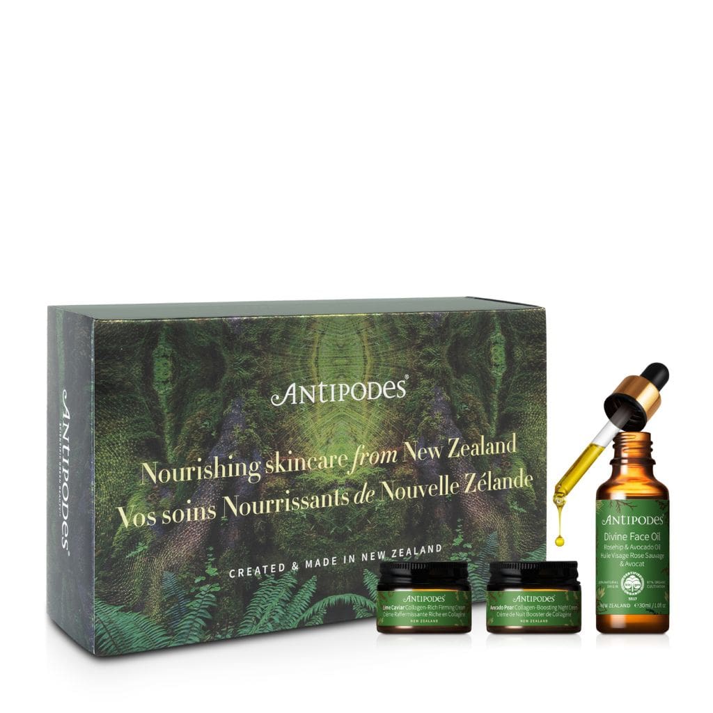 Lahjapakkaus Antipodes Anti-Ageing Essentials