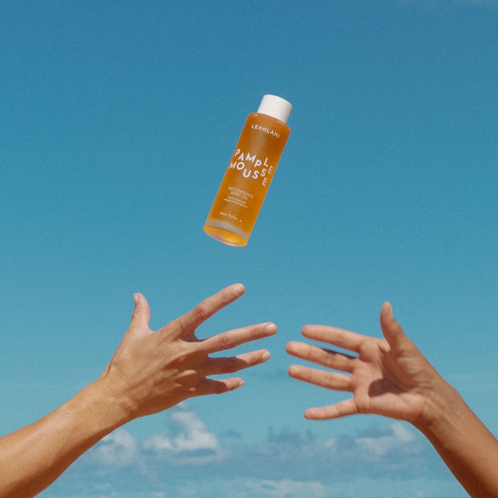 Leahlani Pamplemousse luonnonkosmetiikan vartaloöljy