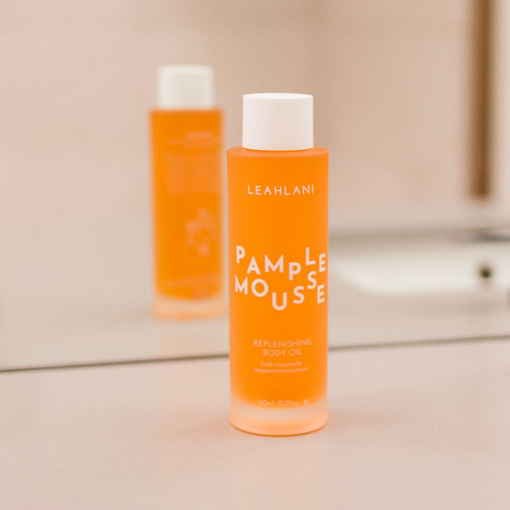 Leahlani Pamplemousse luonnonkosmetiikka vartaloöljy