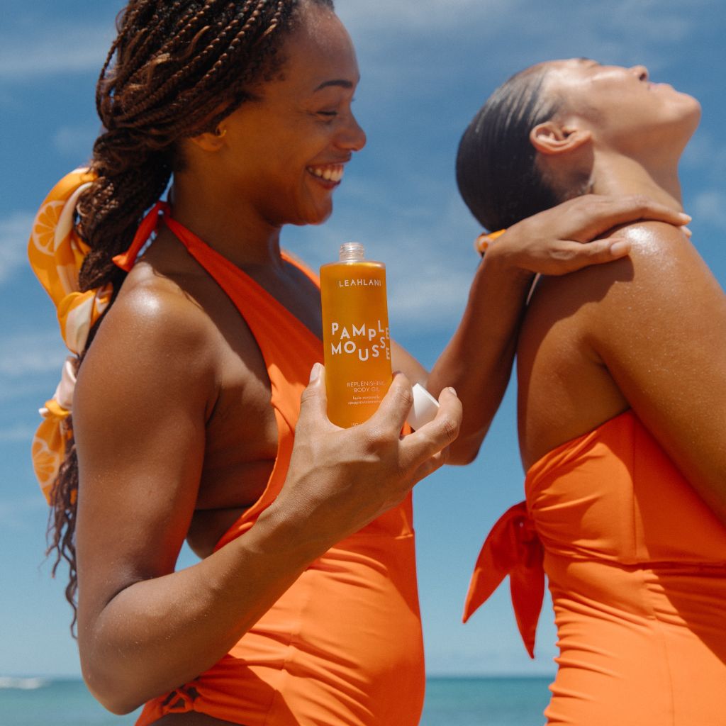 Leahlani Pamplemousse luonnonkosmetiikka vartaloöljy