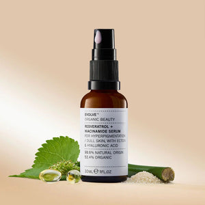 Niasiiniamidi seerumi Evolve Resveratrol + Niacinamide Serum 30ml