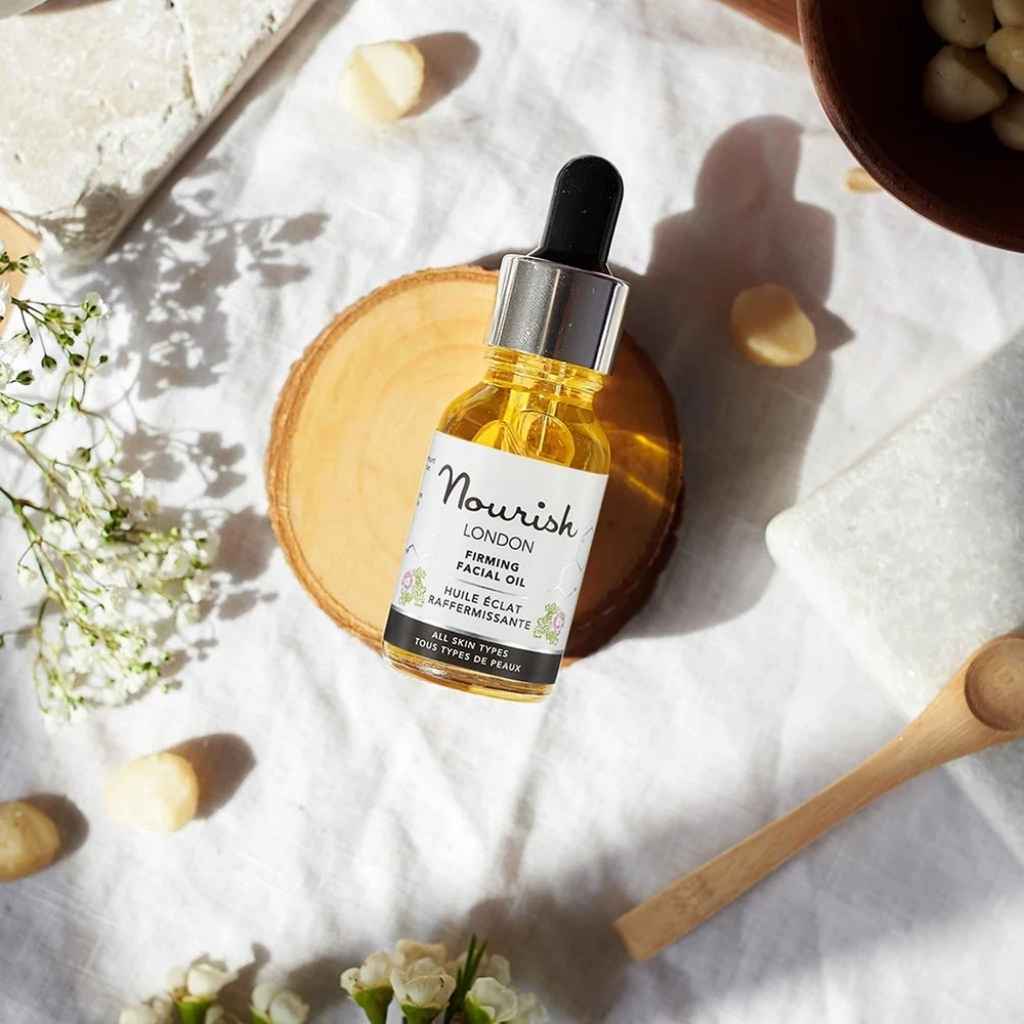 Nourish London Radiance kiinteyttävä kasvoöljy 15ml