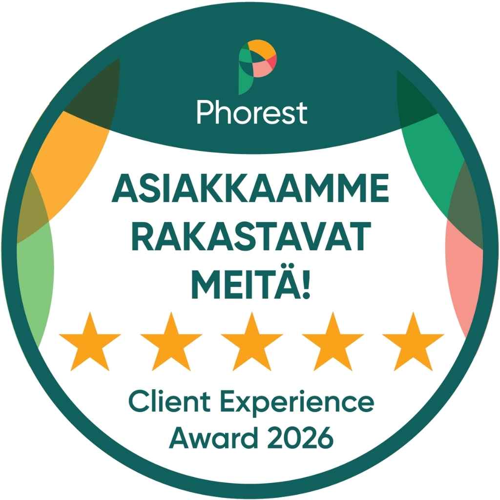 Twistbe hoitolan Phorest Client Experience Award 2026