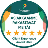 Twistbe hoitolan Phorest Client Experience Award 2026