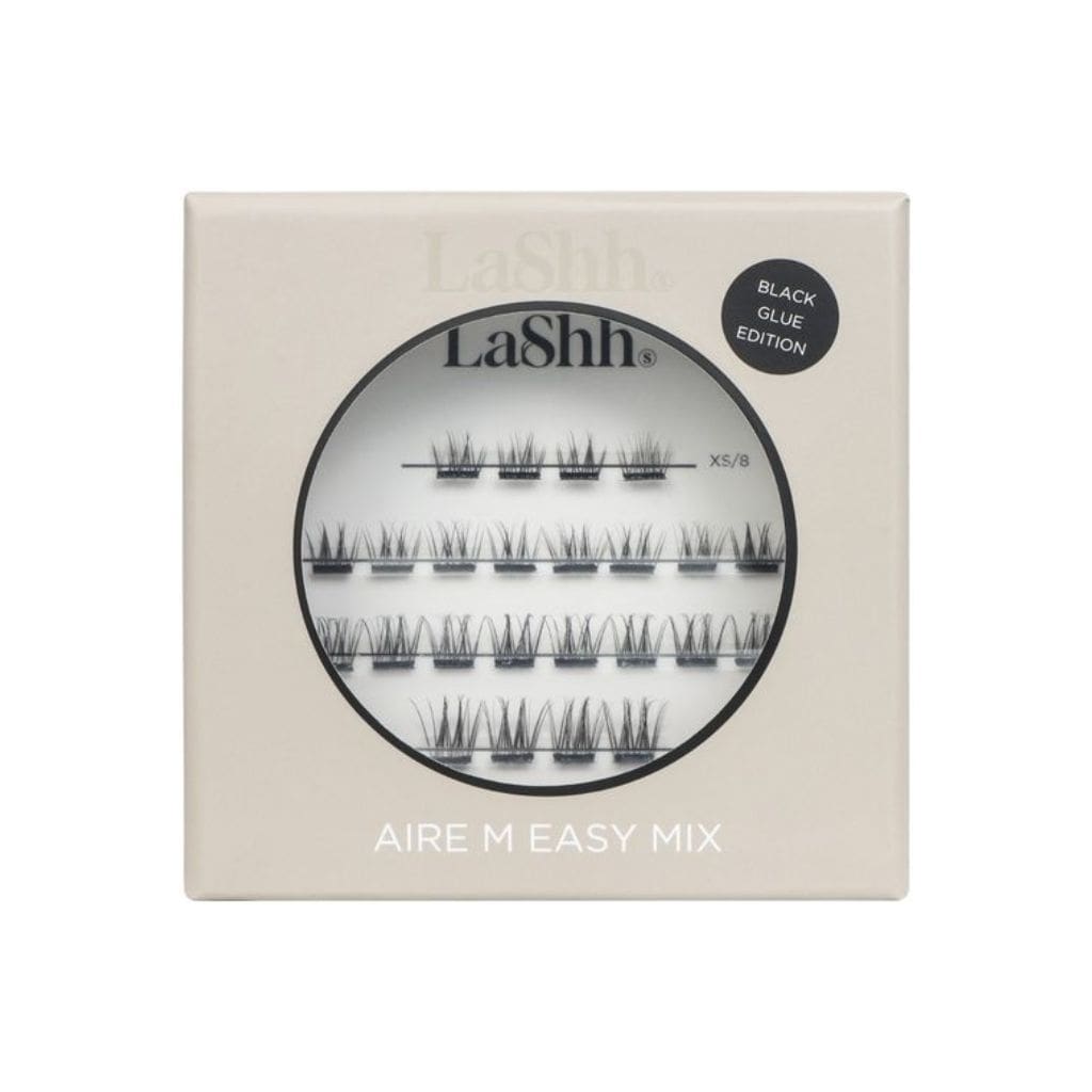 Ripsitupsut LaShh Aire M Easy Mix - musta liima