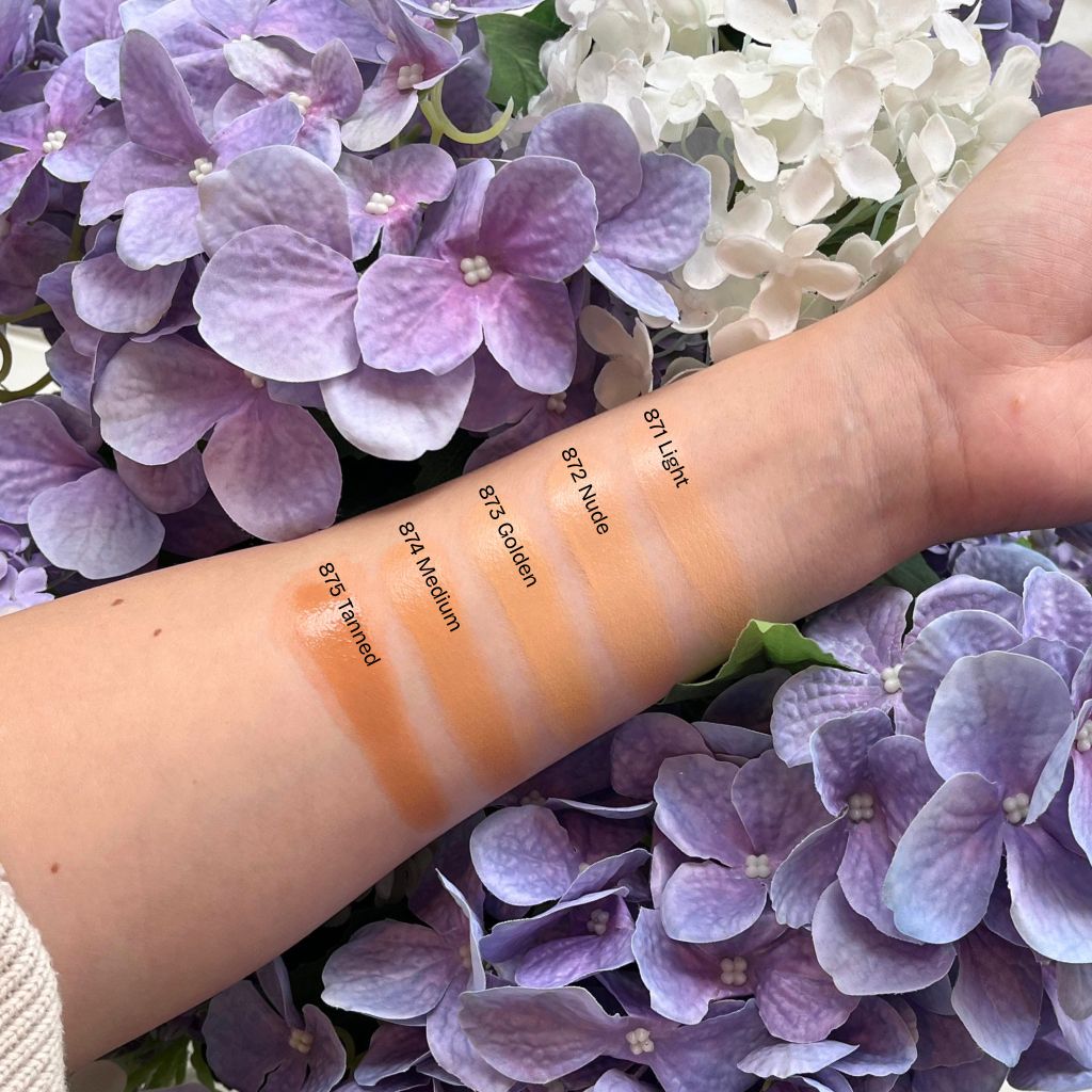 Seerumimeikkivoide Zao Second Skin Tinted Serum Foundation sävyt