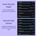 Terranova Smooth Mag vaikutus nukahtamisviiveeseen