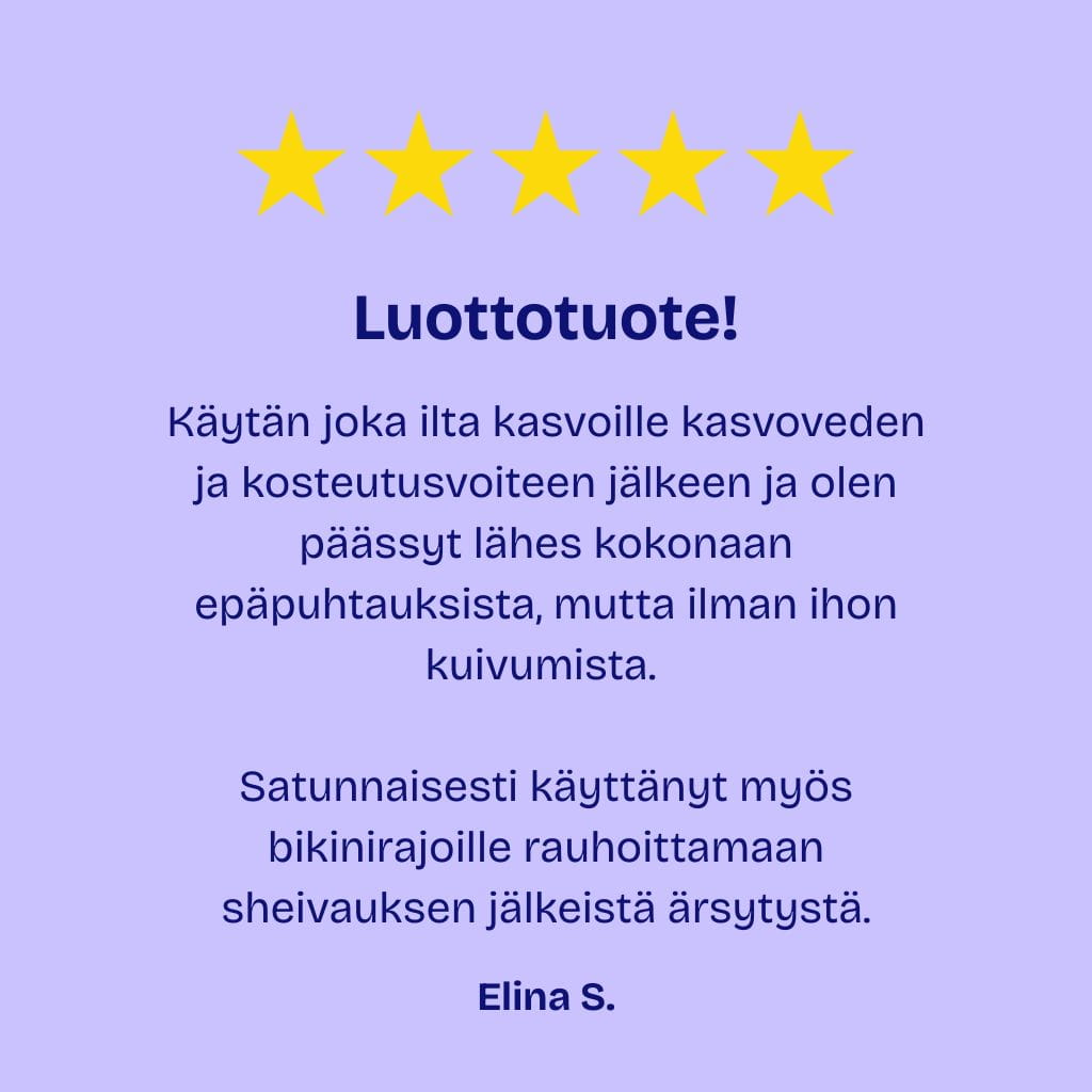 Twistbe jojoba-teepuu kasvooljy kokemus