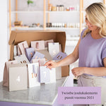 Twistbe joulukalenterin pussit vuonna 
2021