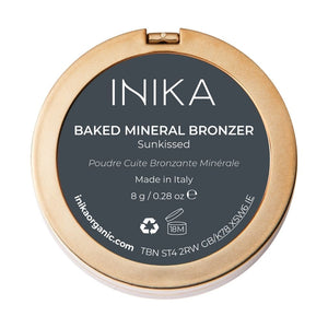 INIKA Organic Baked Mineral Bronzer aurinkopuuteri Sunkissed