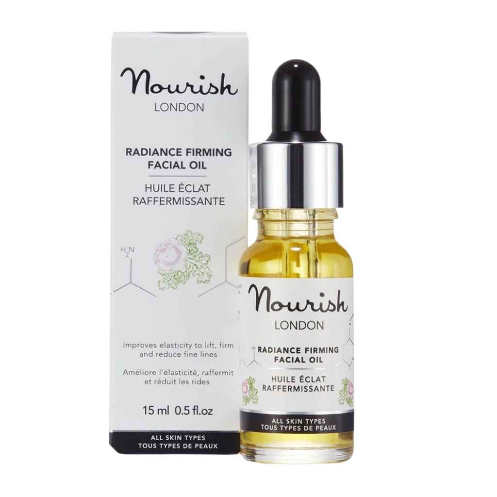 Nourish London Radiance kiinteyttävä kasvoöljy 15ml