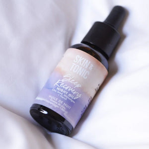 Skin &amp; Tonic Sleep Recovery Night Oil kasvoöljy rauhoittaa, suojaa ja uudistaa ihoa