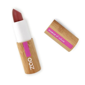 Zao Cocoon Lipstick huulipuna 412 Mexico bambuhylsyssä